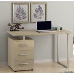 Письмовий стіл Loft Design L-27 дуб борас