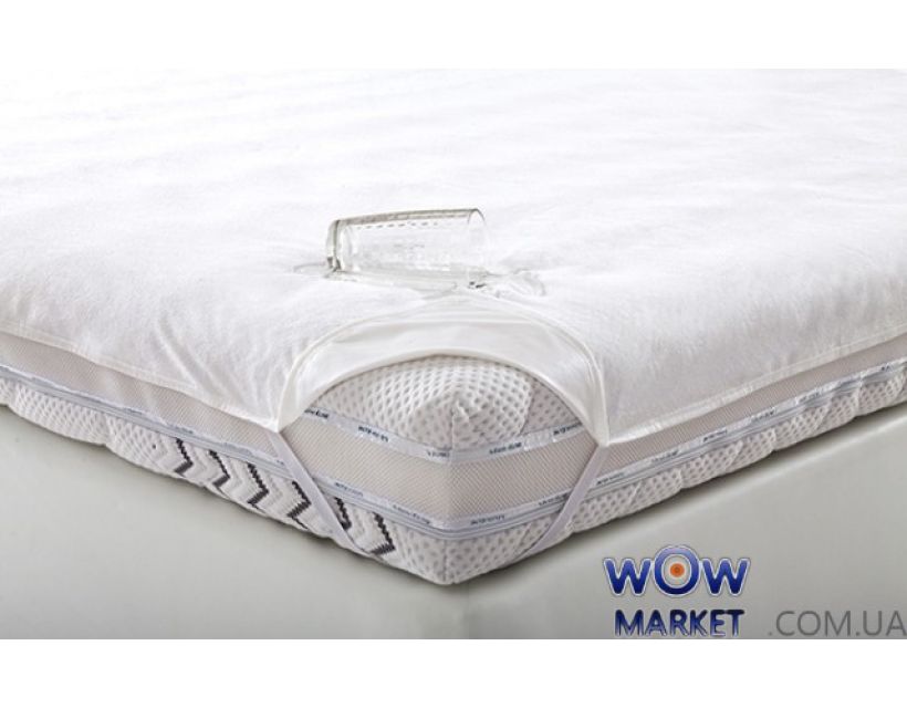 Наматрасник влагостойкий с угловыми фиксаторами 160*190см Matroluxe (Матролюкс)