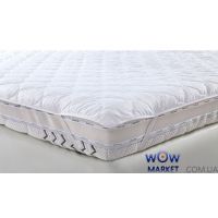 Наматрасник двухсторонний с угловыми фиксаторами бязь 140*190см Matroluxe (Матролюкс)