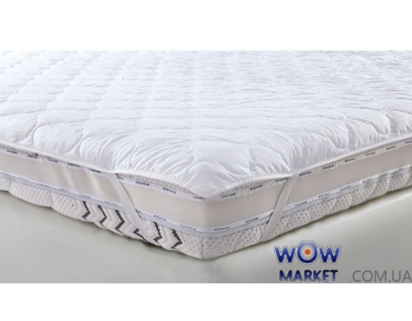 Наматрасник двухсторонний с угловыми фиксаторами бязь 120*190см Matroluxe (Матролюкс)