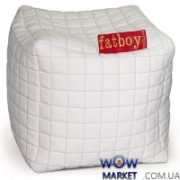 Пуфик-кубик белый/черный Фэтбой Matroluxe (Матролюкс)