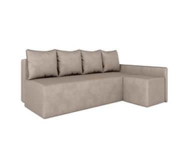 Диван угловой раскладной MORRO Maxi GOLD 5+6=11/16 Лаура 2 Лайт Беж 205х149 ISM-051370