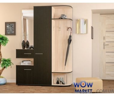 Передпокій Інтер венге/ясен світлий Мебель Сервис