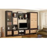 Вітальня Каспій венге/зебрано Мебель Сервис