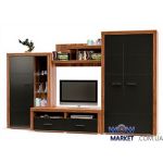 Гостиная Неон-2 слива Мебель Сервис