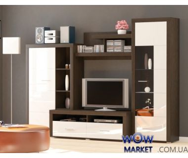 Вітальня Неон-1 венге Мебель Сервис