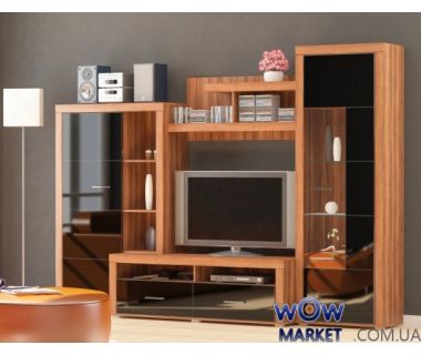 Вітальня Неон-1 слива Мебель Сервис