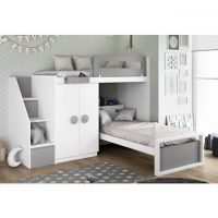 Двоярусне ліжко горище ДКЧ 123