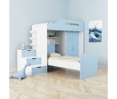 Двоярусне ліжко горище ДІТ 79