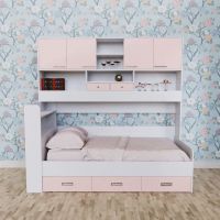 Односпальне ліжко з надбудовою ОКН 01