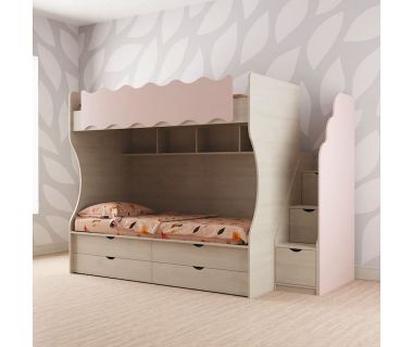 Детская двухъярусная кровать ИНСТ 5