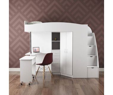 Детская кровать-чердак ДМ 412