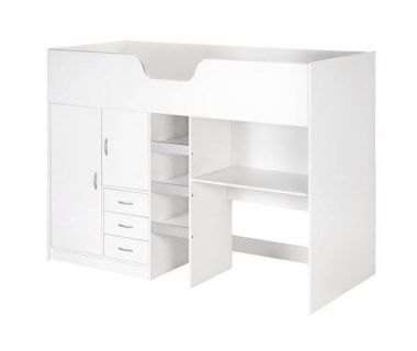 Кровать чердак со столом ДКЧ 115