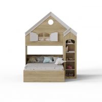 Двухъярусная кровать домик ДКД 23