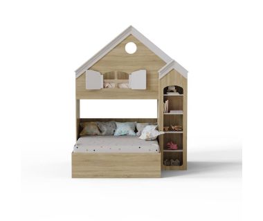 Двоярусне ліжко будиночок ДКД 23