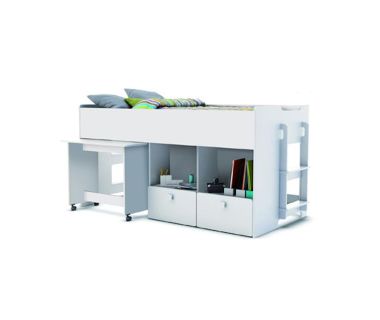 Ліжко горище зі столом ДКЧ 150