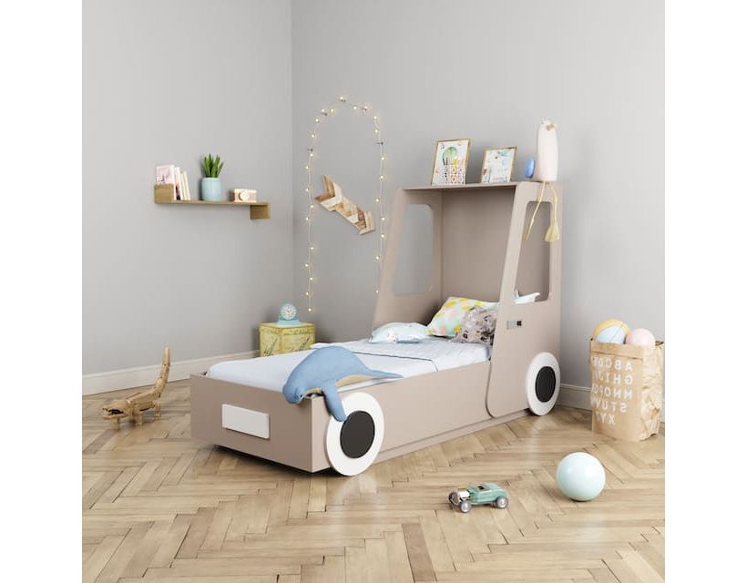 Детская кроватка машинка ДКМ 100