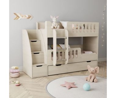 Дитяче двоярусне ліжко горище ІНСТ 590