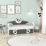 Детская кровать «Панда» ДК 02