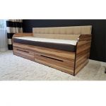 Кровать с мягкой спинкой КМС 68