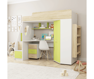 Детская кровать чердак ДКЧ 310