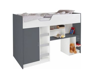 Ліжко горище зі столом ДКЧ 195