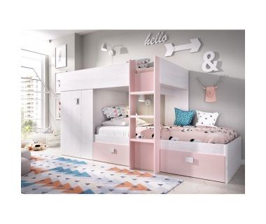 Детская двухъярусная кровать чердак ДКД 100