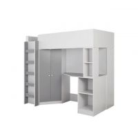 Чердак кровать с рабочей зоной ДКЧ 165