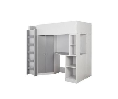 Горище ліжко з робочою зоною ДКЧ 165