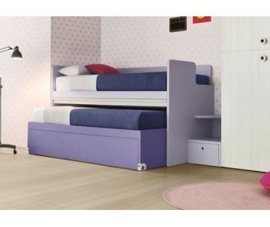 Выкатная кровать для двоих ВКД 1