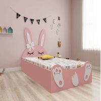 Детская односпальная кровать «Зайка» ДКЗ 101