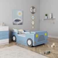 Дитяче ліжечко машинка ДКМ 105