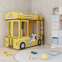 Дитяче ліжечко "Автобус" ДКМ 09