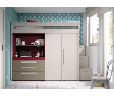 Детская кровать чердак КРК 7