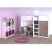 Дитяче двоярусне ліжко горище ДКЧ 225