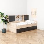 Дитяче односпальне ліжко ДОК 17