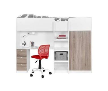 Детская двухъярусная кровать чердак ДКЧ 225