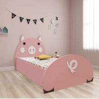 Детская односпальная кровать «Свинка» ДКС 10