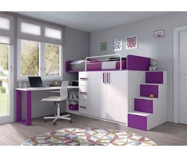 Двоярусне ліжко ДМ 410