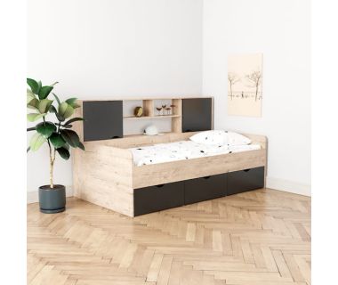 Дитяче односпальне ліжко ДОК 17