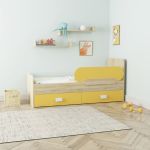 Детская односпальная кроватка ДОК 82