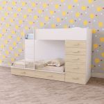 Дитяче ліжко горище ДКЧ 832