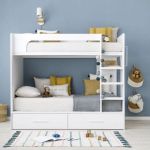 Двоярусне дитяче ліжечко горище ДДК 14