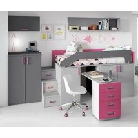 Невисоке дитяче ліжко горище ДМ 10