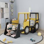 Ліжечко машинка Трактор КТ 01