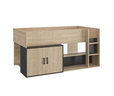 Невисоке ліжко горище ДКЧ 130