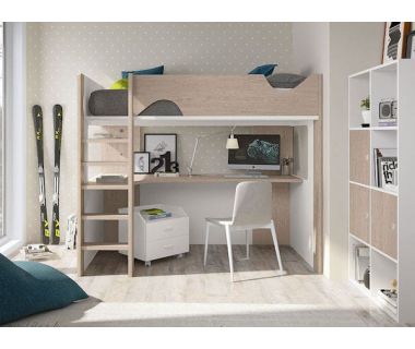 Детская двухъярусная кровать Дет 24 А