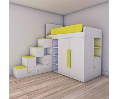 Двоярусне ліжко ДМ 430