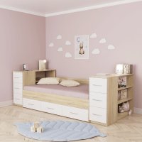 Дитяче ліжко з тумбами з боків ДК 246