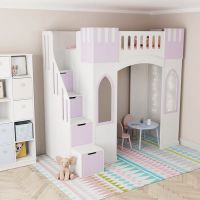 Дитяче ліжко горище «Замок» ДКЗ 10